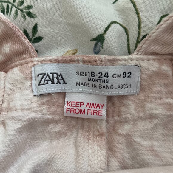 Toddler Zara Denim Overalls - Picture 3 of 3